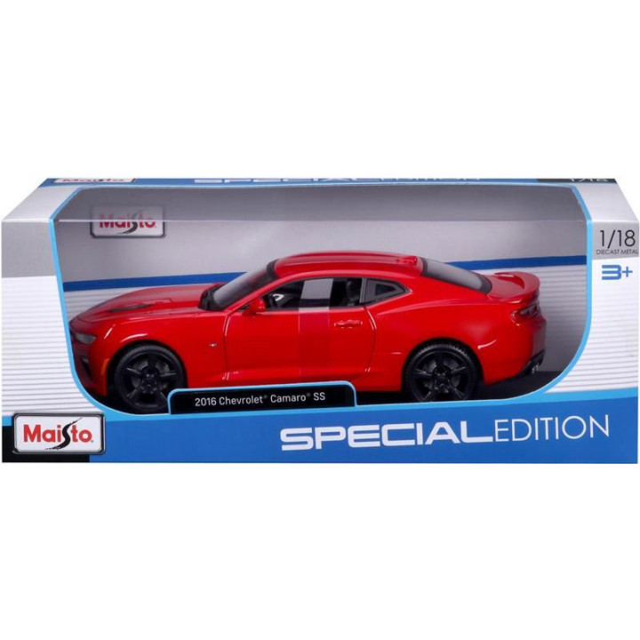 Maisto Chevrolet Camaro SS 2016 1:18 červená