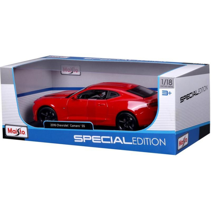 Maisto Chevrolet Camaro SS 2016 1:18 červená