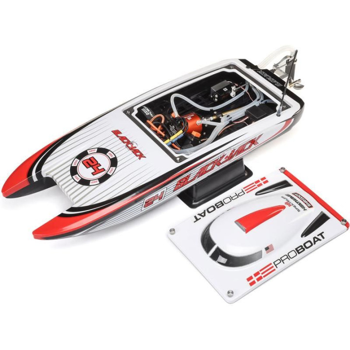 Proboat Blackjack V2 24" BL RTR Heat Wave Visual
