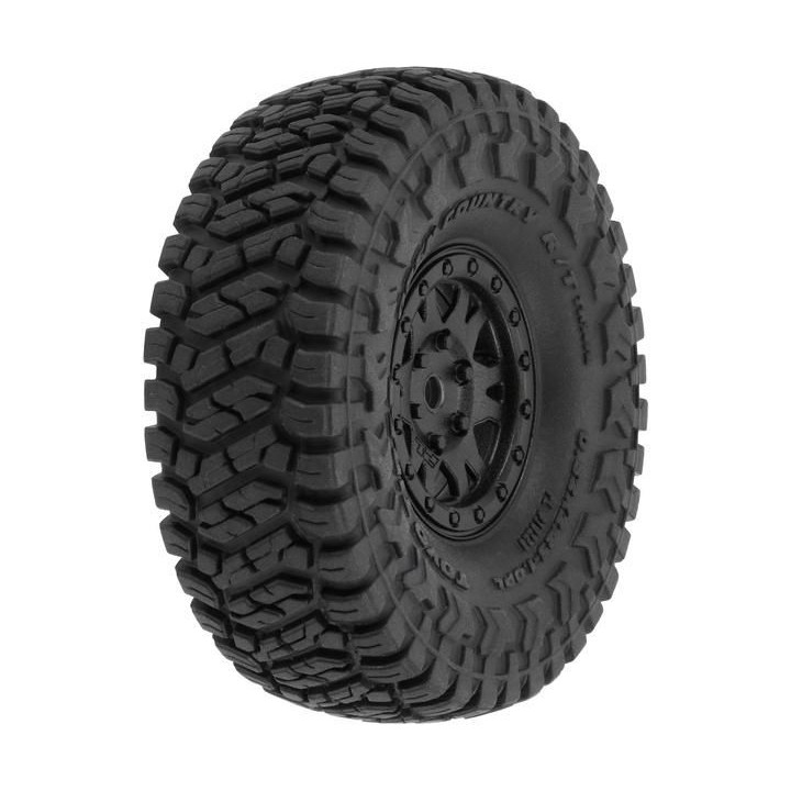 Pro-Line kolo s pneu 1:24 Toyo Open Country 1.0", disk H7 černý+ (4)