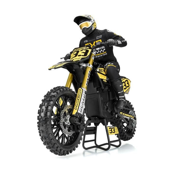 Pro-Line kolo s pneu Dunlop Geomax MX33 V2 Bead CR4 přední, disk černý: PM-MX