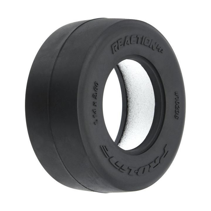 Pro-Line pneu Reaction HP No-Prep Drag Racing BELTED (2): Losi Mini No-Prep Drag