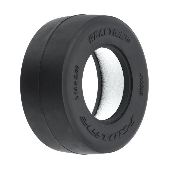 Pro-Line pneu Reaction HP No-Prep Drag Racing BELTED (2): Losi Mini No-Prep Drag