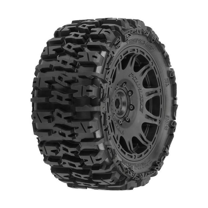Pro-Line kolo s pneu 1:6 Trencher 5.7”, H24 disk černý 8x48 Hex (2)