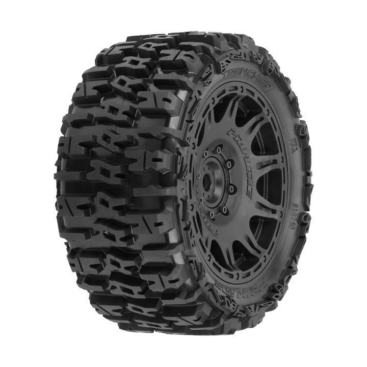Pro-Line kolo s pneu 1:6 Trencher 5.7”, H24 disk černý 8x48 Hex (2)