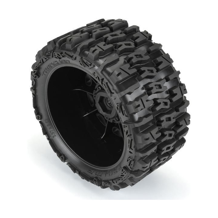 Pro-Line kolo s pneu 1:6 Trencher 5.7”, H24 disk černý 8x48 Hex (2)