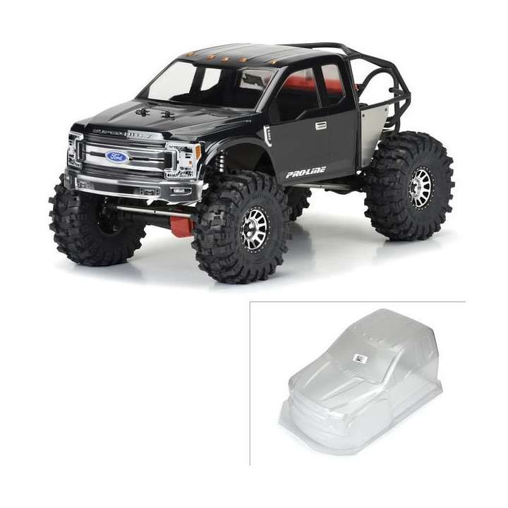 Pro-Line karosérie 1:6 2017 Ford F-250 Super Duty čirá: SCX6