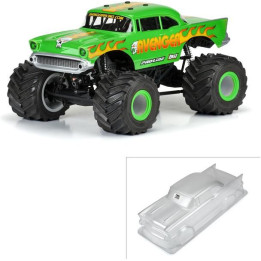 Pro-Line karosérie 1:8 Chevy Bel Air 1957 "Avenger Edition" čirá: Losi LMT