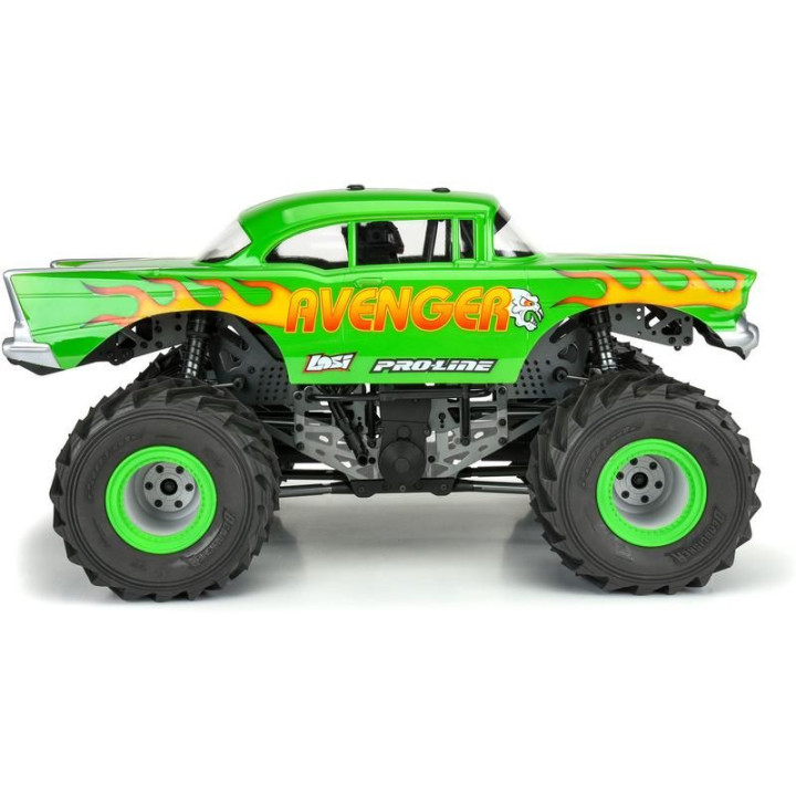 Pro-Line karosérie 1:8 Chevy Bel Air 1957 "Avenger Edition" čirá: Losi LMT