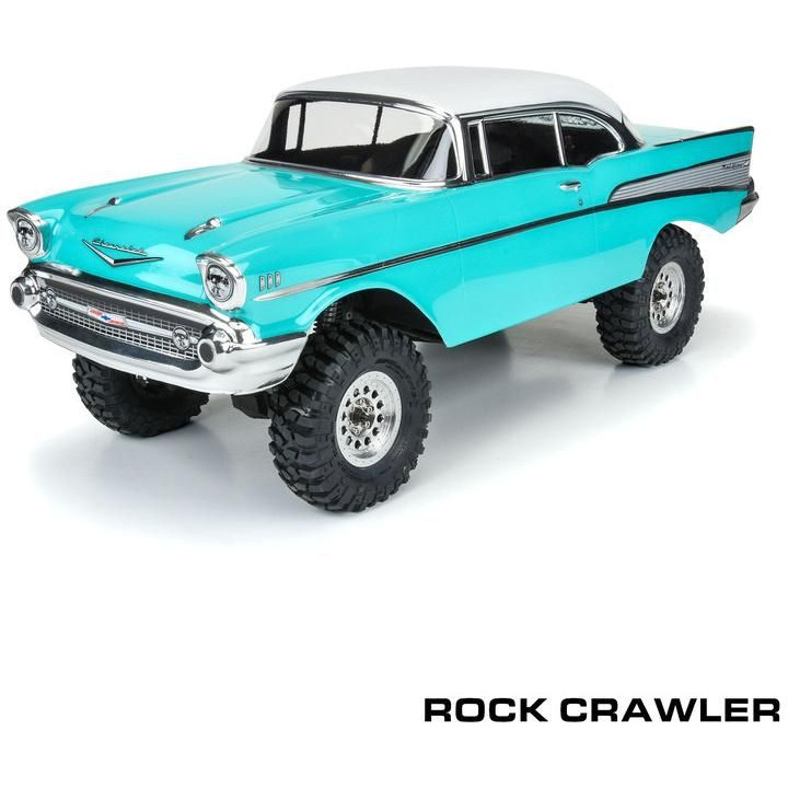Pro-Line karosérie 1:8 Chevy Bel Air 1957 "Avenger Edition" čirá: Losi LMT