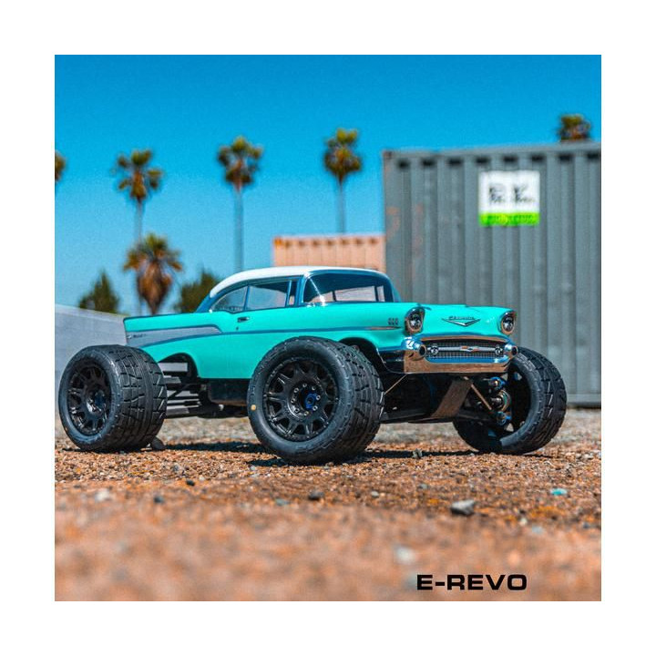 Pro-Line karosérie 1:8 Chevy Bel Air 1957 "Avenger Edition" čirá: Losi LMT