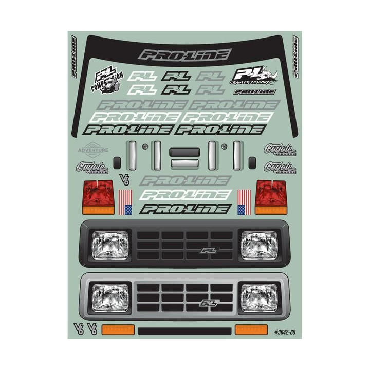 Pro-Line karosérie Coyote Grande čirá: SCX6