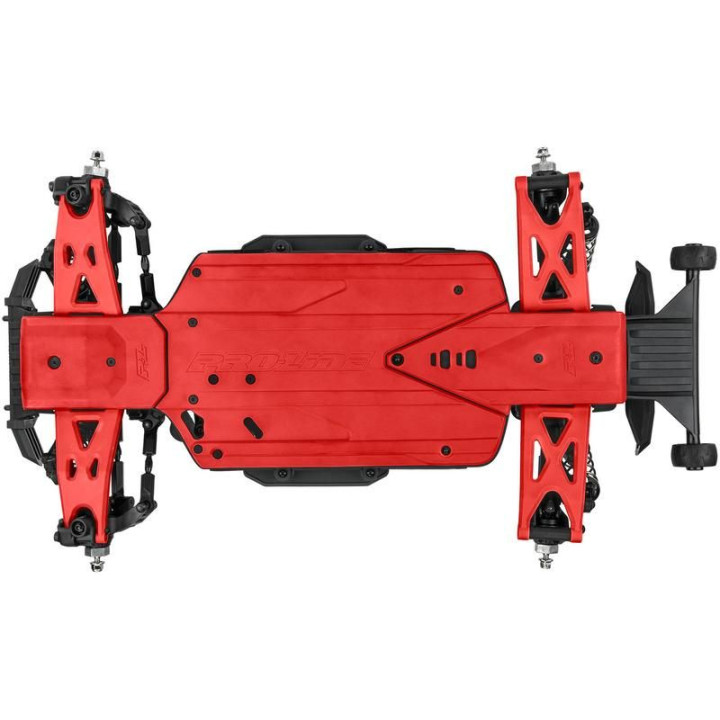 Pro-Line ramena přední Bash Armor červené: Arrma 3S
