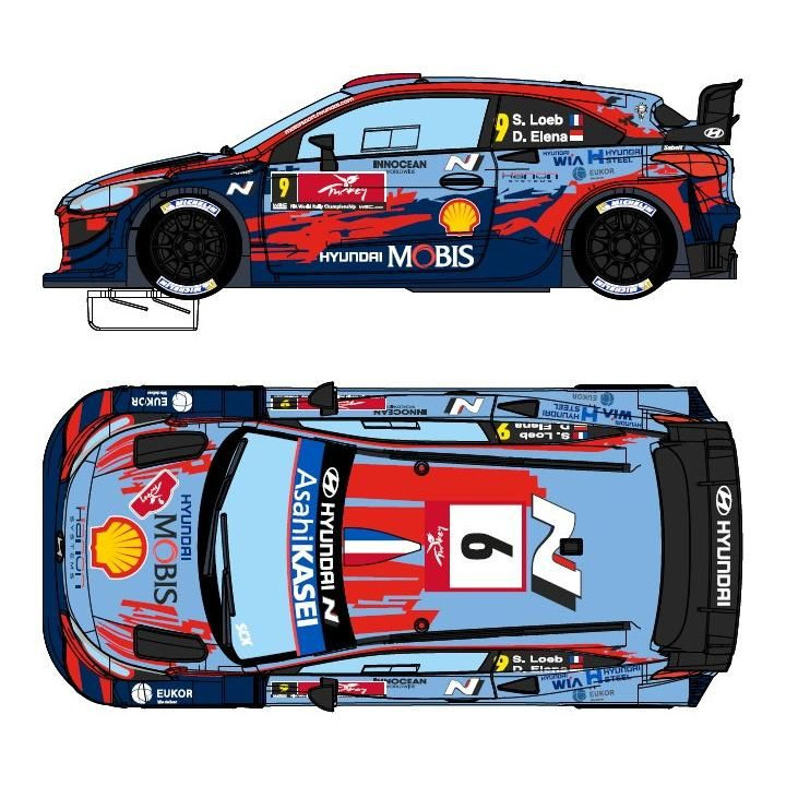 SCX Original Hyundai i-20 WRC Loeb Türkiye