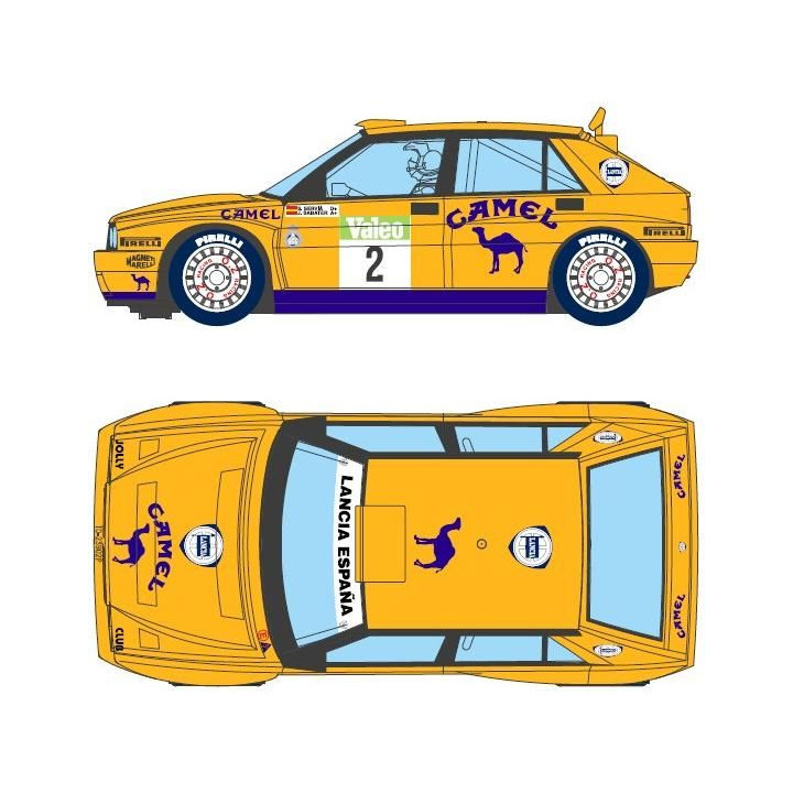 SCX Original Lancia Delta Integrale Servia 88