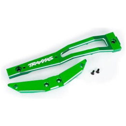 Traxxas přepážka šasi přední hliníková zelená
