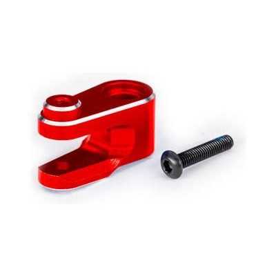 Traxxas páka serva hliníková červená