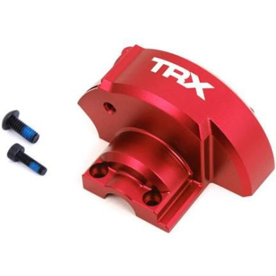 Traxxas kryt převodovky hliníkový červený