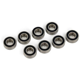 Traxxas ložisko 5x11x4mm 2RS nerez černé (8)