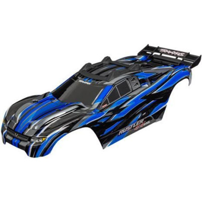 Traxxas karosérie Rustler 4X4 VXL modrá (bezsponková)