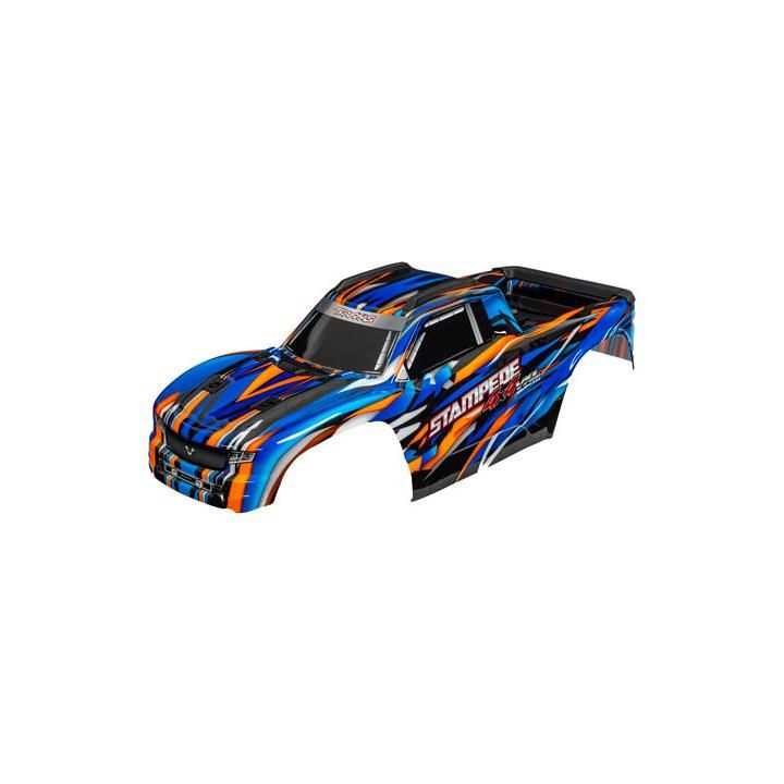 Traxxas karosérie Stampede 4X4 VXL oranžová (bezsponková)