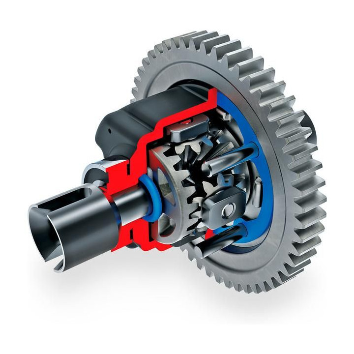 Traxxas Sledge 1:8 RTR modrý s belted pneu