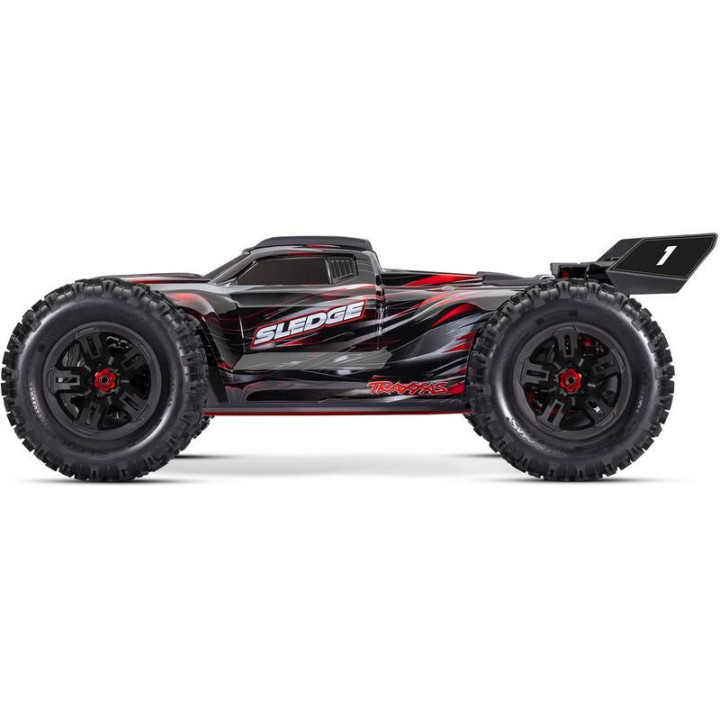 Traxxas Sledge 1:8 RTR zelený s belted pneu