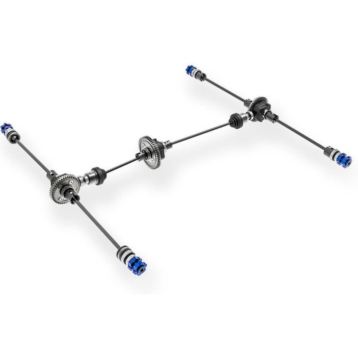 Traxxas Sledge 1:8 RTR zelený s belted pneu