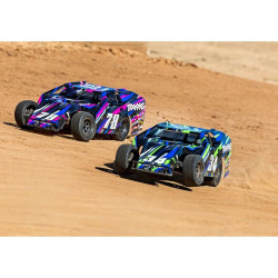 RC model auta oválového speciálu Traxxas Slash Mudboss v měřítku 1:10 postavený na osvědčeném šasi Slash s náhonem 2WD a rychlostí až 56 km/h. Obsahuje bezsponkovou karoserii. Pohání jej výkonný střídavý motor s regulátorem BL-2S. RC souprava...