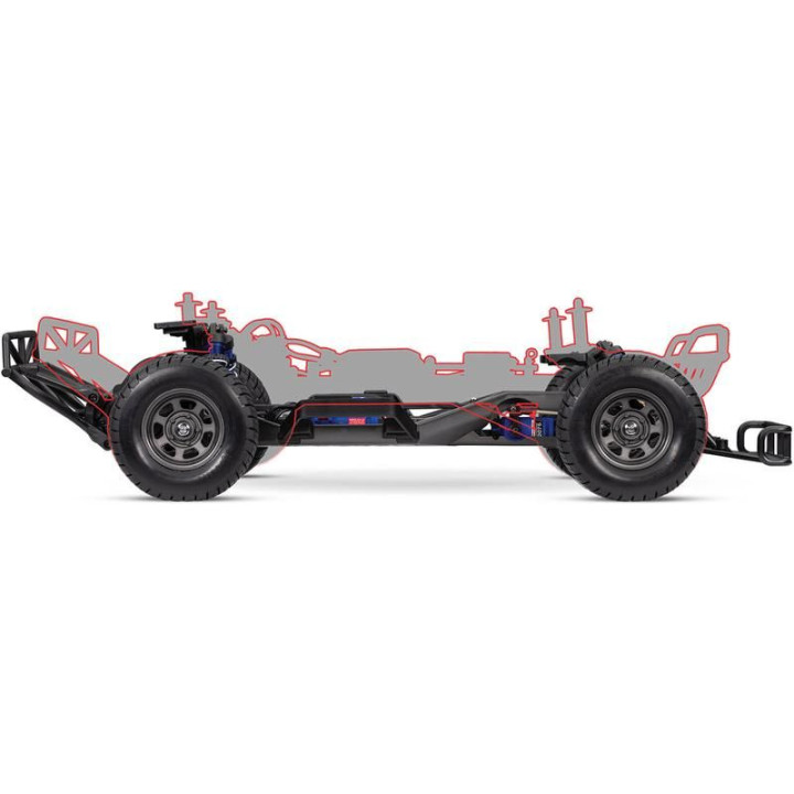 Traxxas Slash Mudboss 1:10 BK-2S RTR červený