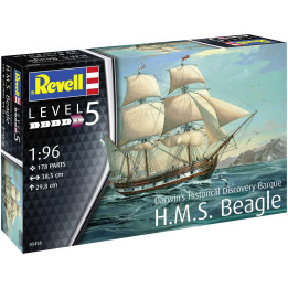 Plastic ModelKit loď 05458 - H.M.S. Beagle (1:96)