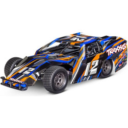 RC model auta oválového speciálu Traxxas Slash Mudboss v měřítku 1:10 postavený na osvědčeném šasi Slash s náhonem 2WD a rychlostí až 56 km/h. Obsahuje bezsponkovou karoserii. Pohání jej výkonný střídavý motor s regulátorem BL-2S. RC souprava...