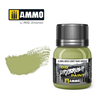DRYBRUSH Light Kaki Green 40ml / A.MIG-0634