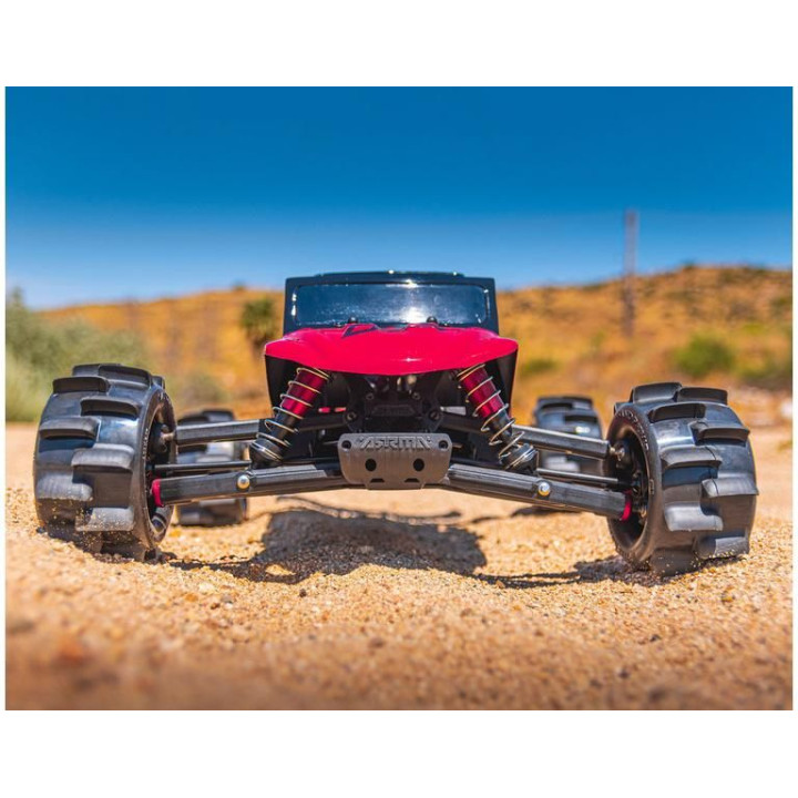 Pro-Line kolo 1:10, pneu 2.8" Sand Paw HP Belted, disk černý Raid 12/14mm (2)