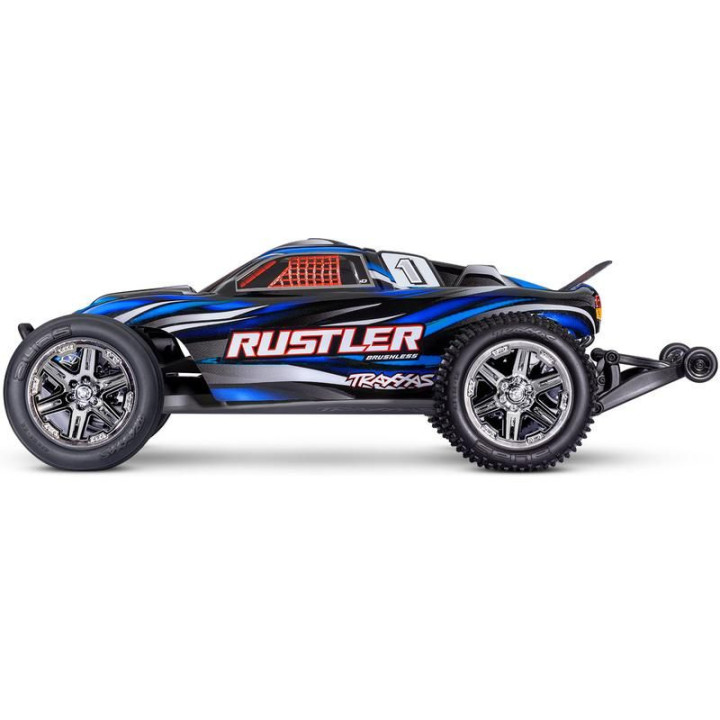 Traxxas Rustler 1:10 BL-2s RTR oranžový