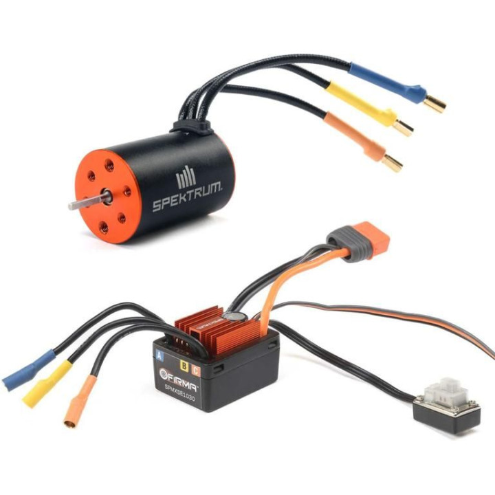 Spektrum motor střídavý Firma 4500ot/V, regulátor 30A Smart ESC: Mini