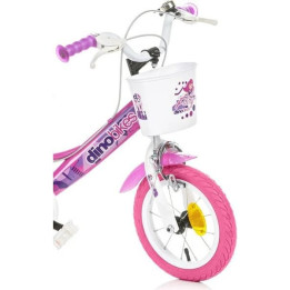 DINO Bikes - Dětské kolo 12" Fairy růžové
