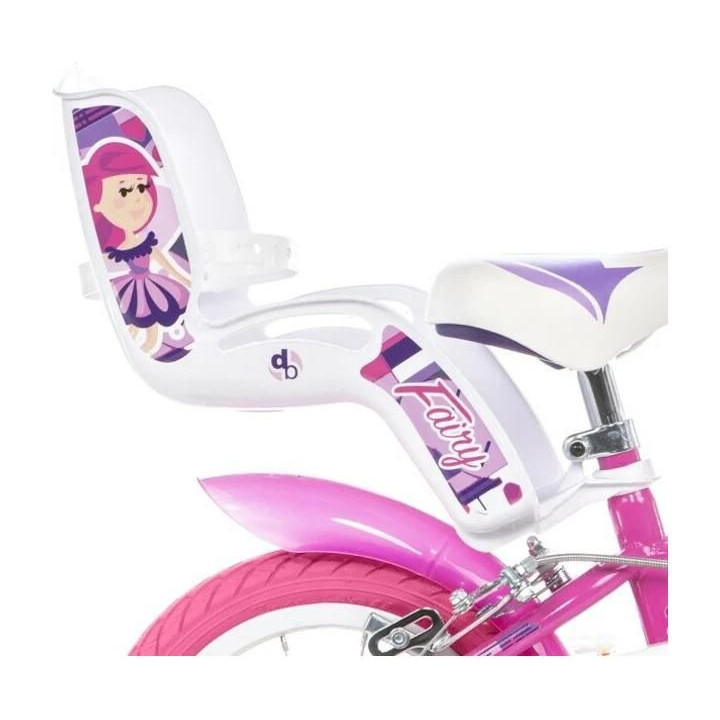 DINO Bikes - Dětské kolo 12" Fairy růžové
