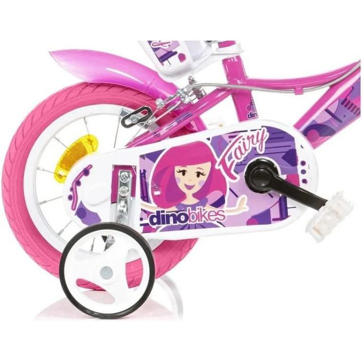 DINO Bikes - Dětské kolo 12" Fairy růžové