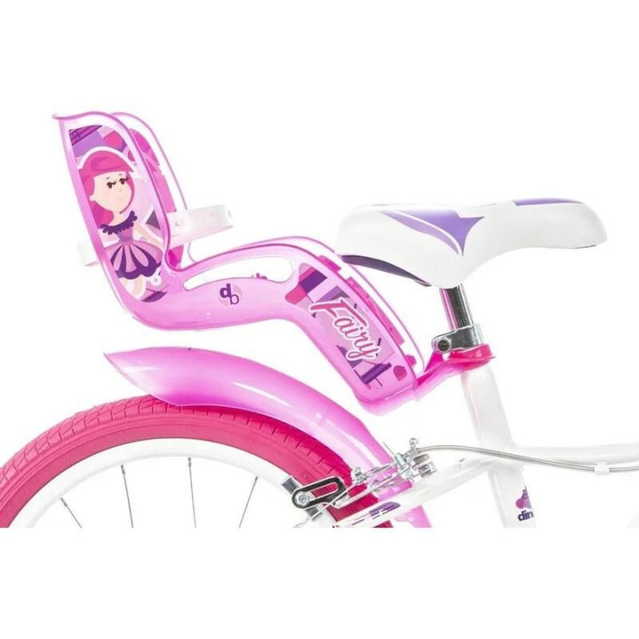 DINO Bikes - Dětské kolo 16" Fairy bílé