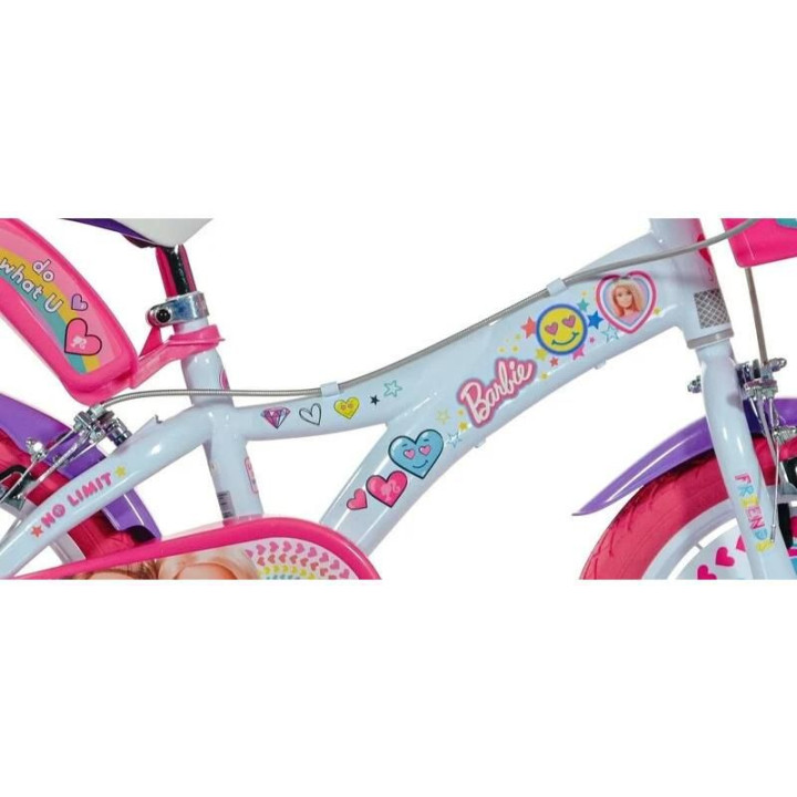 DINO Bikes - Dětské kolo 14" Barbie
