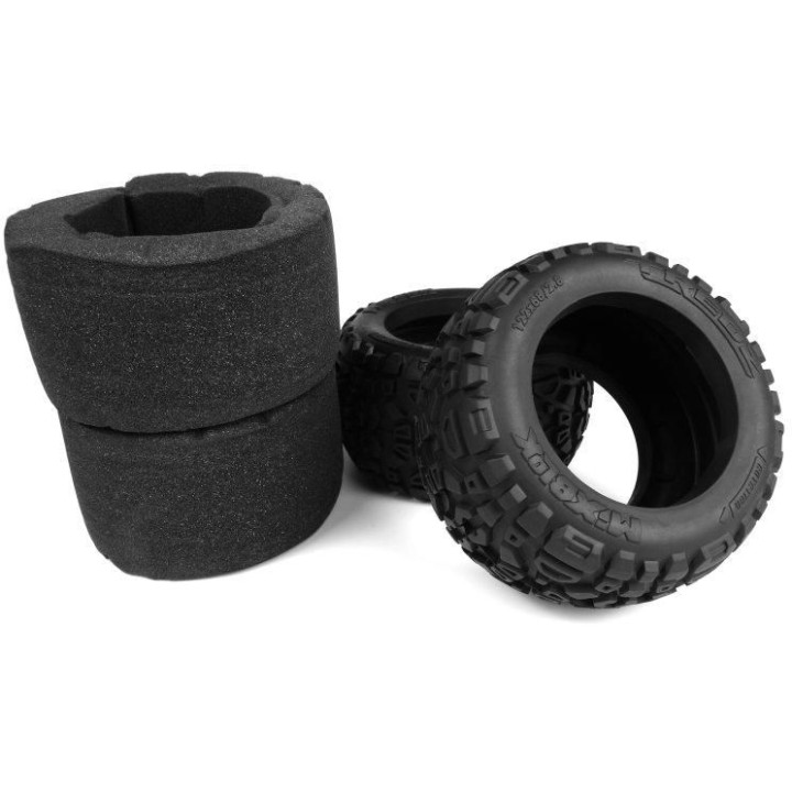 Pneumatiky Tredz MixBlok (122x68 mm/2.8&quot,/2 ks)