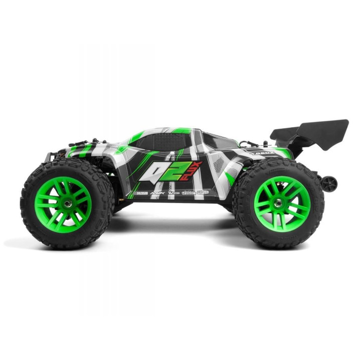 Quantum2 XT Flux 1/10th Stadium Truck - Zelený