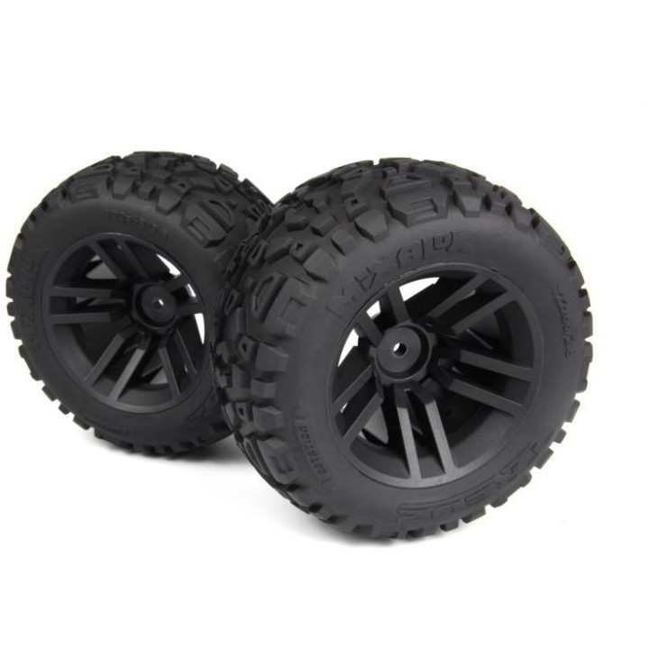 Kompletní kola MixBlok Quantum2 XT (černá/2 ks)