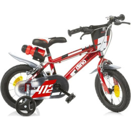 DINO Bikes - Dětské kolo 12" červené