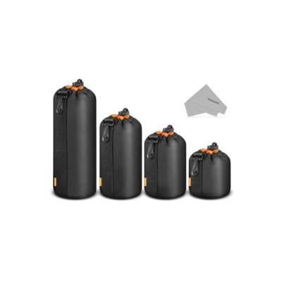 4 Pack Camera Lens Bags (NEEWER)