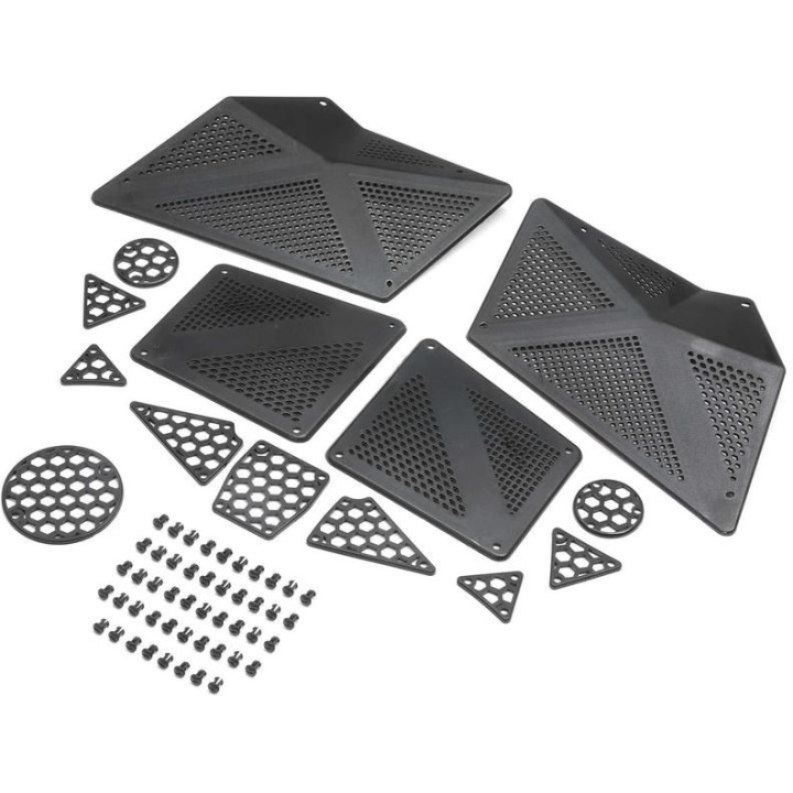 Losi vstupy ventilacie: 8X SLN