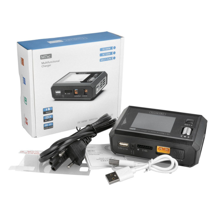 M7AC LiPo 1-6S 15A Charger AC/DC