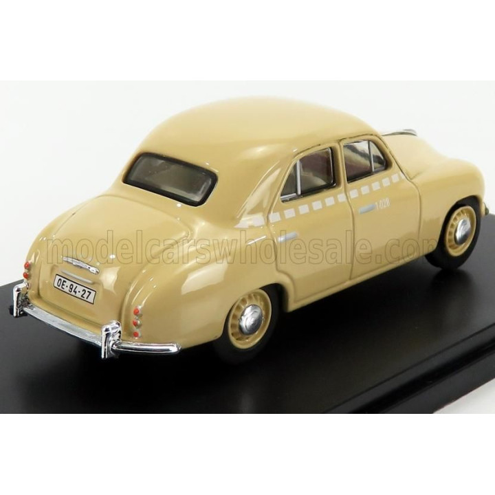 ABREX ŠKODA 1201 TAXI 1956 - CREAM 1/43