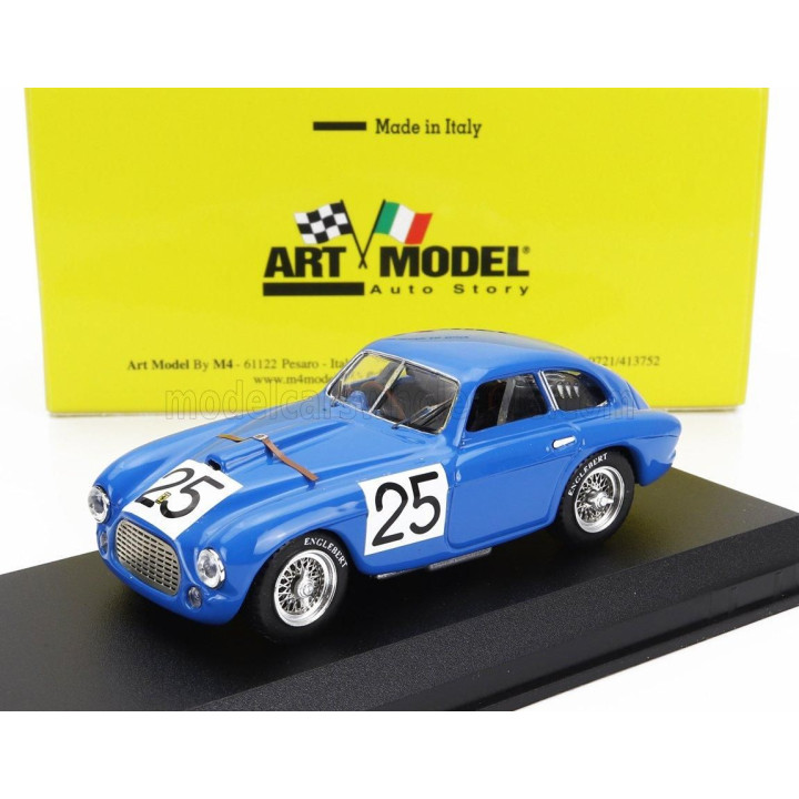ART MODEL FERRARI 195S 2.3L V12 TOURING BERLINETTA TEAM LUIGI CHINETTI N 25 24h LE MANS 1950 RAYMOND SOMMER - DORINO SERAFINI - 
